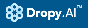 Landing Page for Dropy AI