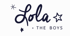 Landing Page for Lola And The Boys