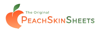 Landing Page for Peach Skin Sheets